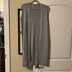 Source Unknown Gray Women's Vest NWOT